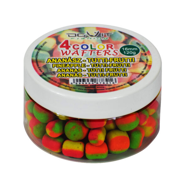 4 COLOR WAFTERS 16MM ANANAS CU TUTTI FRUTTI