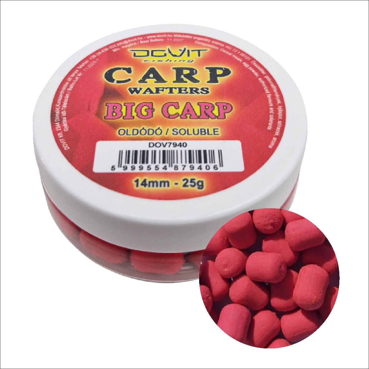 CARP WAFTERS DUMBELL 14MM - BIG CARP carp wafters