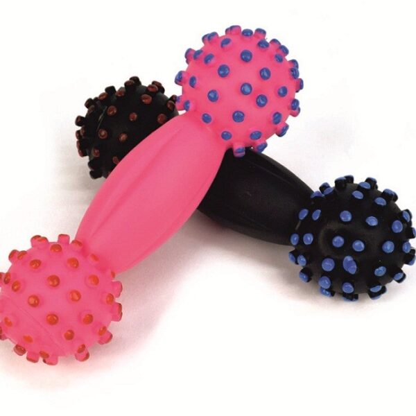 jucarie gantera dental vinil 17 cm