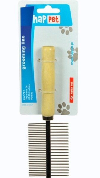 Pieptan maner lemn dublu combinat