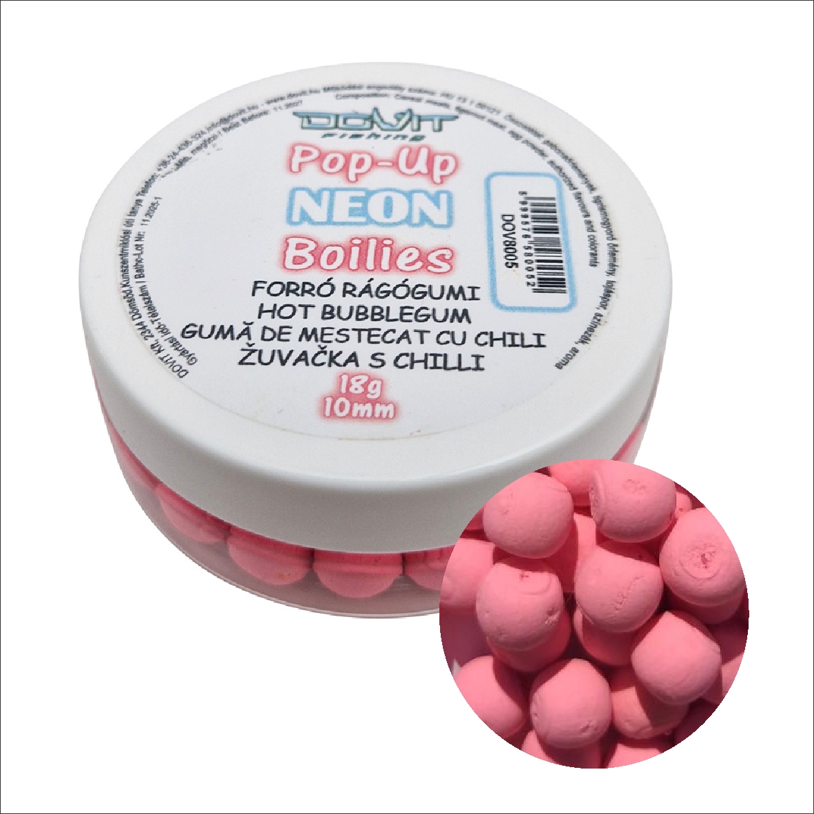 POP-UP NEON 10MM - BUBBLE GUM IUTE pop-up neon