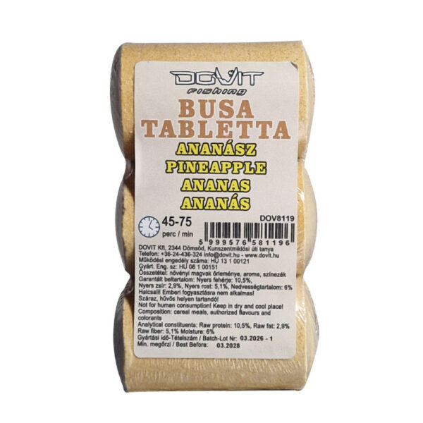 TABLETA PLANCTON FITOFAG 160GR - ANANAS