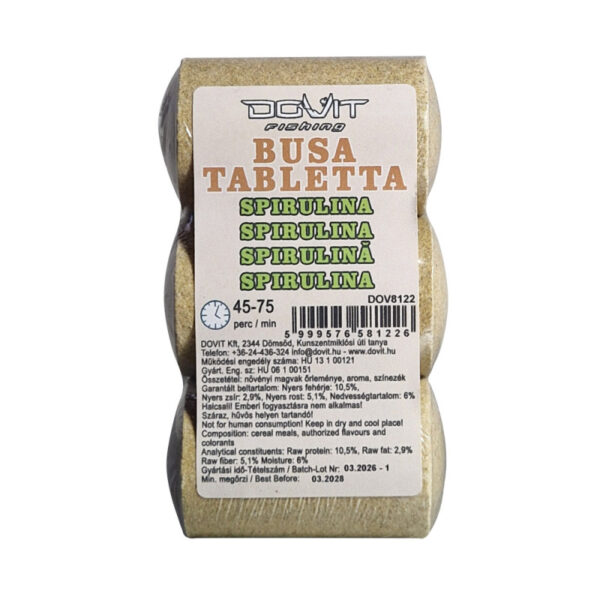 TABLETA PLANCTON FITOFAG 160GR - SPIRULINA