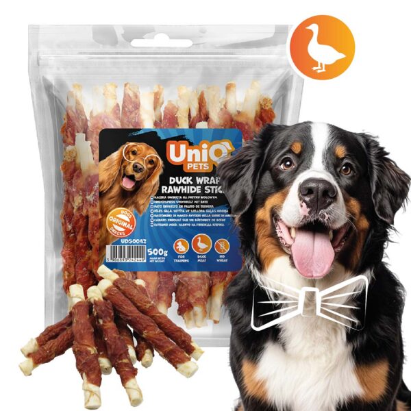 batoane cu carnita rata uniq 500 g