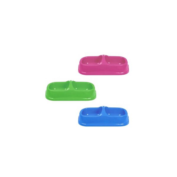 Castron pvc dublu 21,5cm x 11,2cm x 5,5cm