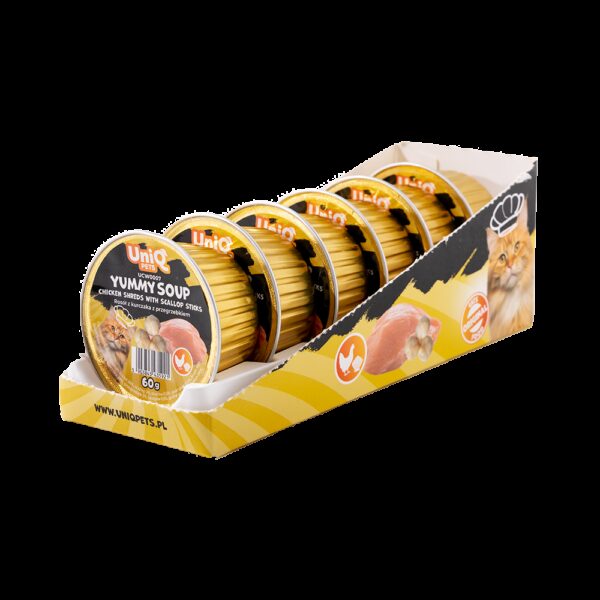 Conservă crema pui & scoici 60 g x 6 buc