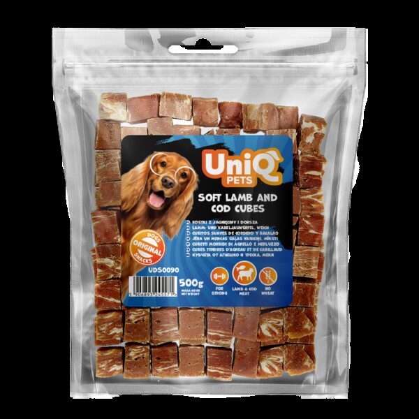 cuburi carne miel uniq 500 g