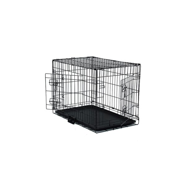 Cusca metalica cu tava pvc 76 x 46 x 53 cm