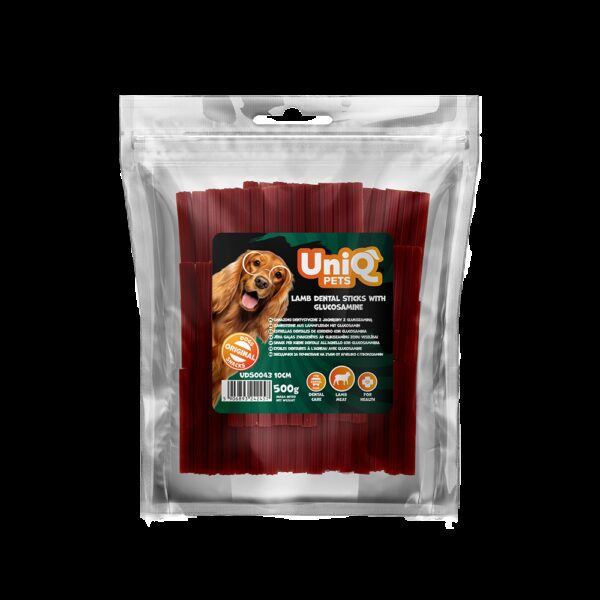 dental stix miel si glucozamina uniq 500 g 1