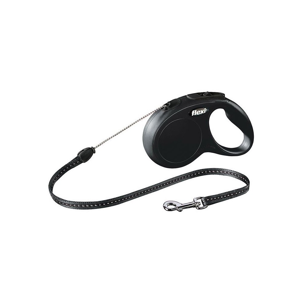 flexi-clasic-basic-5m20kg-m-negru flexi clasic basic 5m20kg m negru