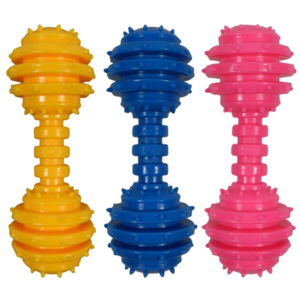 Jucarie gantera dental 12,5 cm