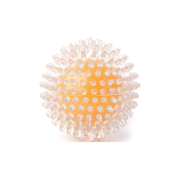 jucarie minge tpr dental yellow 9 cm