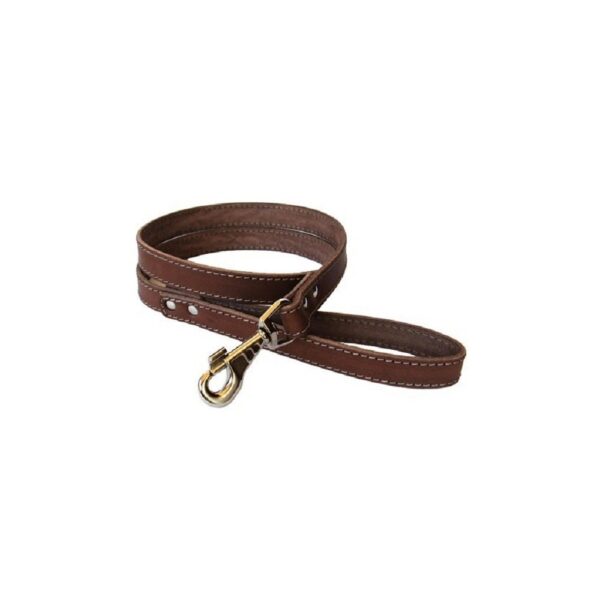 lesa piele 25 mm 12 m nr 4 culoare maro