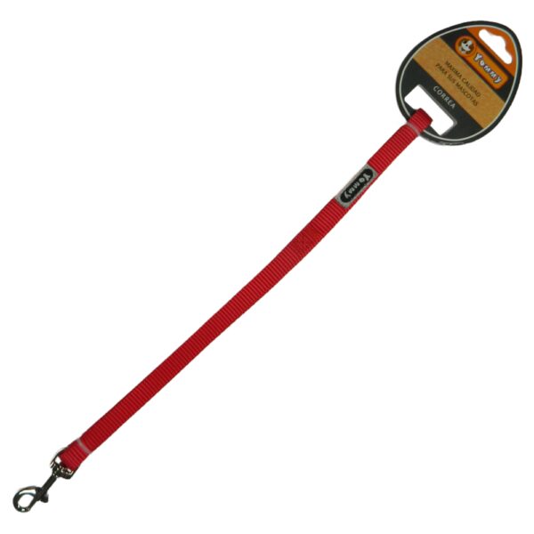 Lesa textila 10 mm/1,2 m rosu