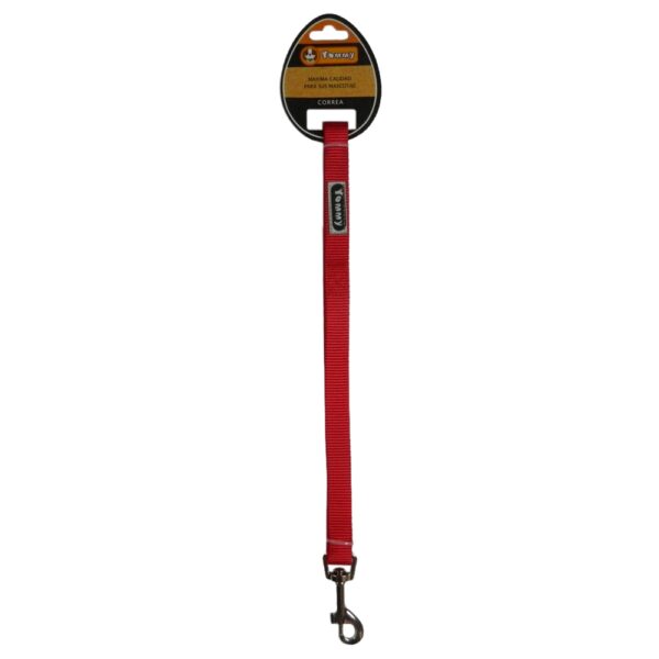 Lesa textila 15 mm/1,2 m rosu
