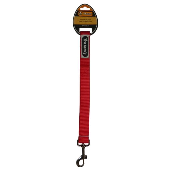 Lesa textila 25 mm/1,2 m rosu