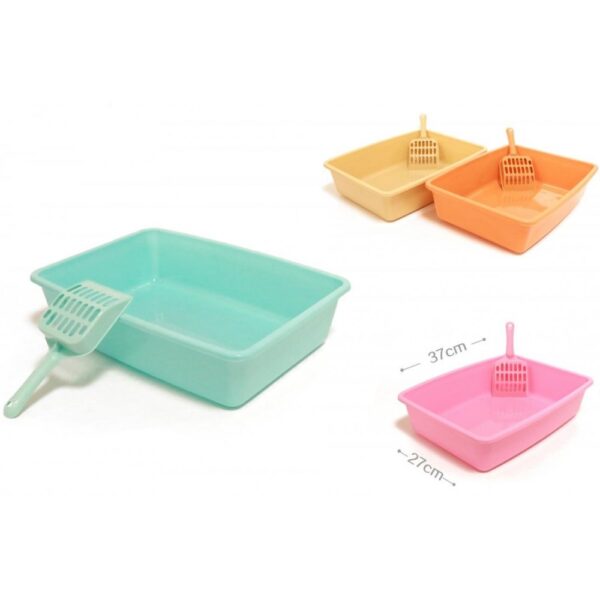 Litiera color cu paleta 37 x 27 x 9 cm