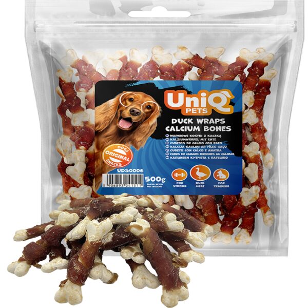os calciu cu carnita rata unimis 05 kg