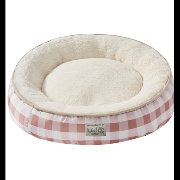 Patut blanita rotund Uniq rosu 50 x 50 x 12 cm