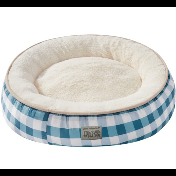 Patut blanita rotund Uniq albastru 50 x 50 x 12 cm