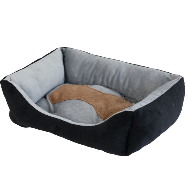 patut negru gri 51 x 39 x 10 cm