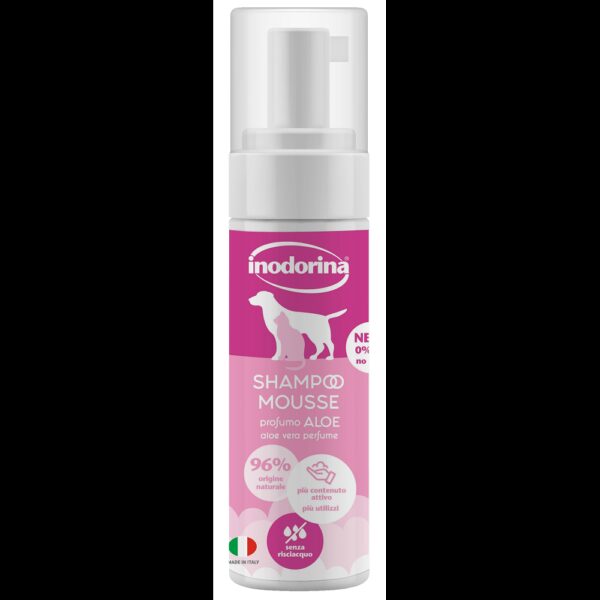 Sampon spuma spalare uscata Aloe vera Inodorina 250 ml