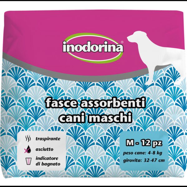 Scutece caini masculi 4/8 kg - 12 buc M