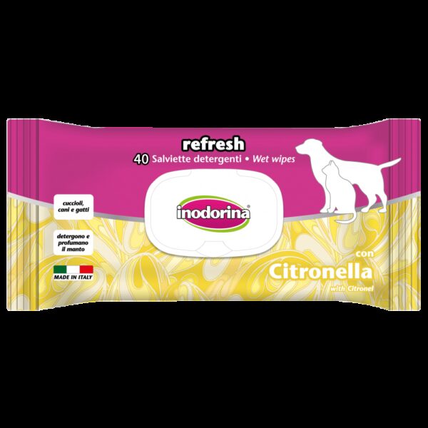 Servetele umede & Citronella Inodorina 40 buc
