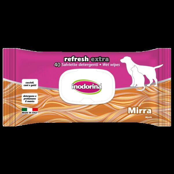 Servetele umede & extract de Smirna Inodorina 40 buc