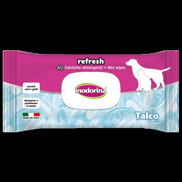 Servetele umede & Talco Inodorina 40 buc