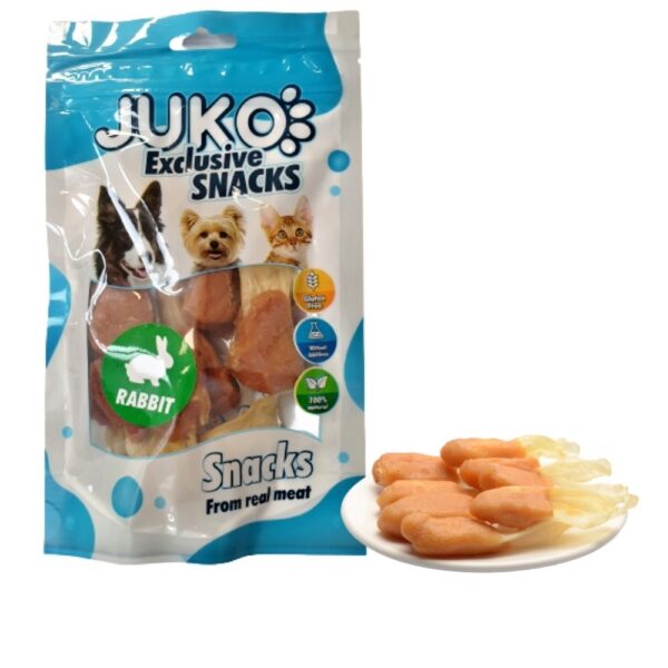 snacks urechi iepure carne pui 70 g