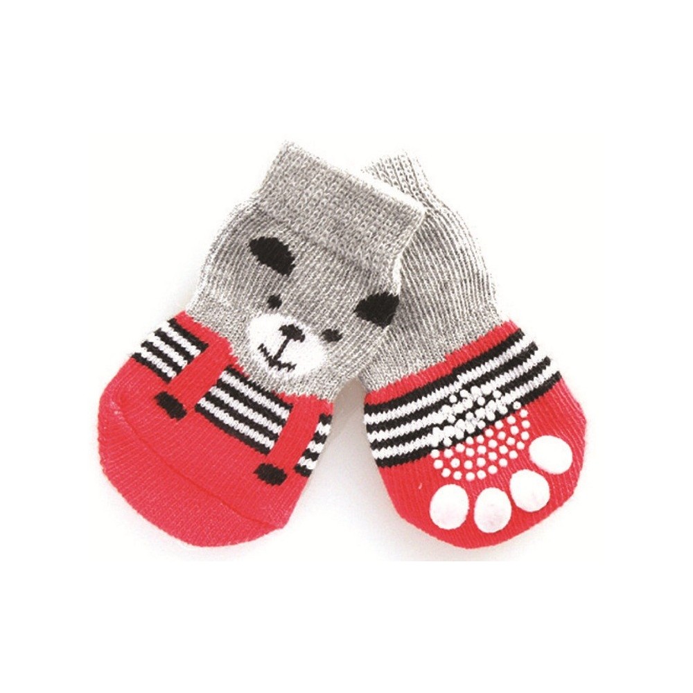 sosete-antialunecare-red-bear-4-buc-m sosete antialunecare red bear 4 buc m