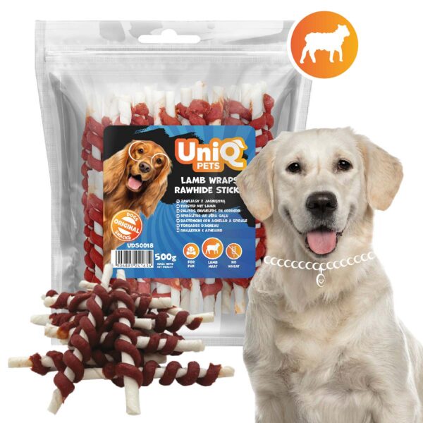 Stix piele & miel 50 % proteina Uniq 500 g