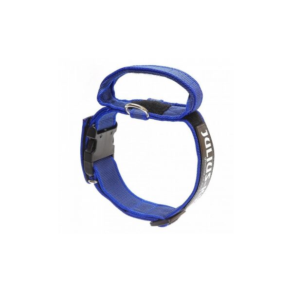 zgarda j k9 cu maner siguranta 4x38x53 cm albastru