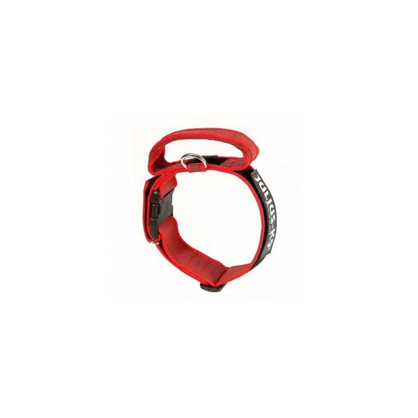 zgarda j k9 cu maner siguranta 4x38x53 cm rosu 1