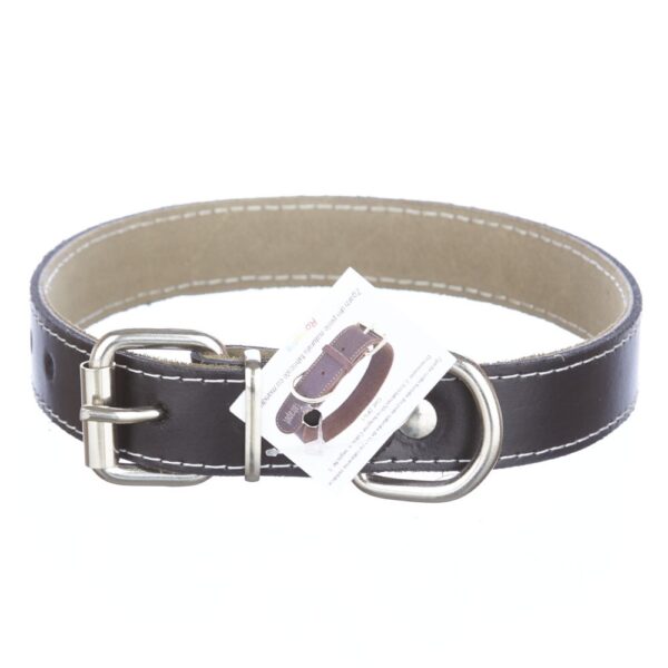 zgarda piele 23 cm50 cm nr 3 negru